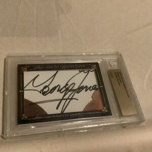 2010 (3 of 10) George Jones auto trading card